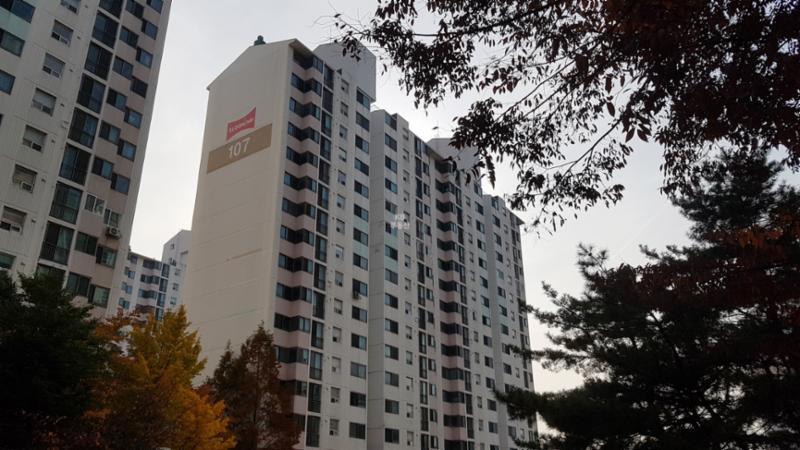 벽산1단지 전경 모습이에요