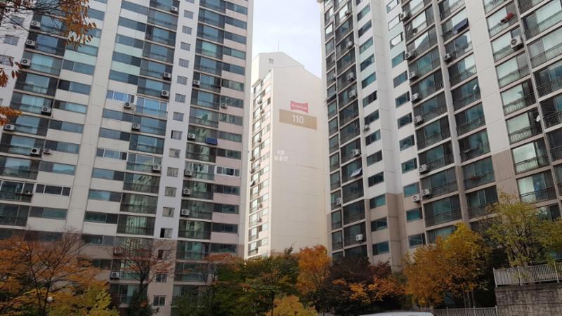 벽산1단지 전경이에요