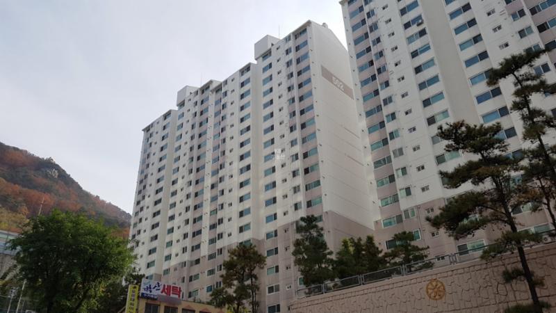동간 거리가 넓어 쾌적한 단지 내 전경이에요
