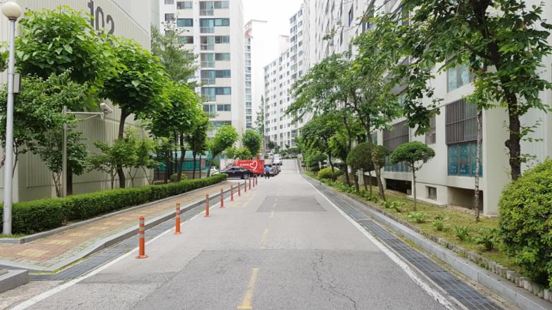 단지 내 보행로 및 산책로에