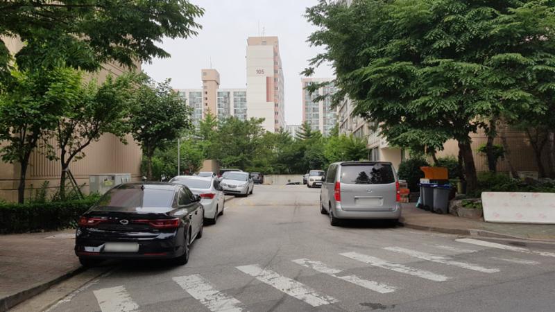 삼익4단지 정문이에요