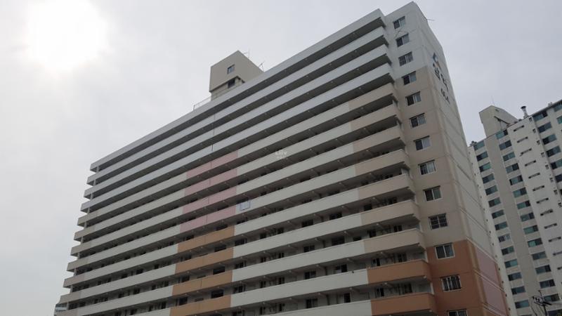 삼익4단지아파트 전경이에요