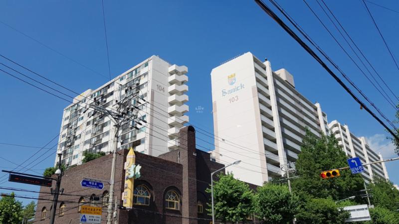 삼익세라믹 단지전경이에요