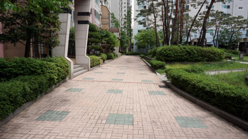 단지와 어울리는 단지 내 도로에요