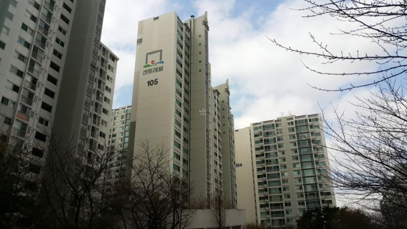 총 468세대, 6개 동으로 구성된 단지에요