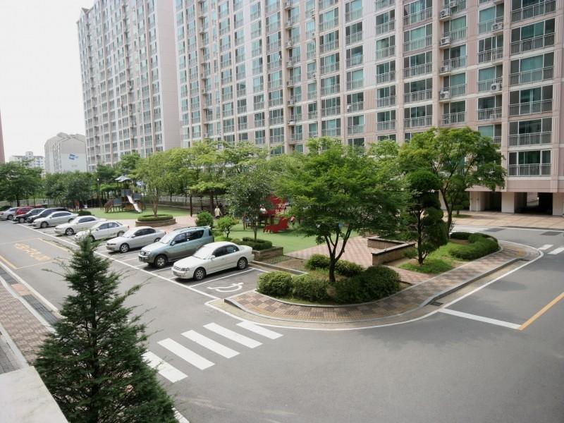 지상주차장전경