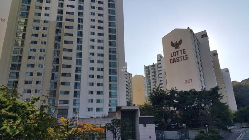 우장산롯데캐슬 전경 모습이에요