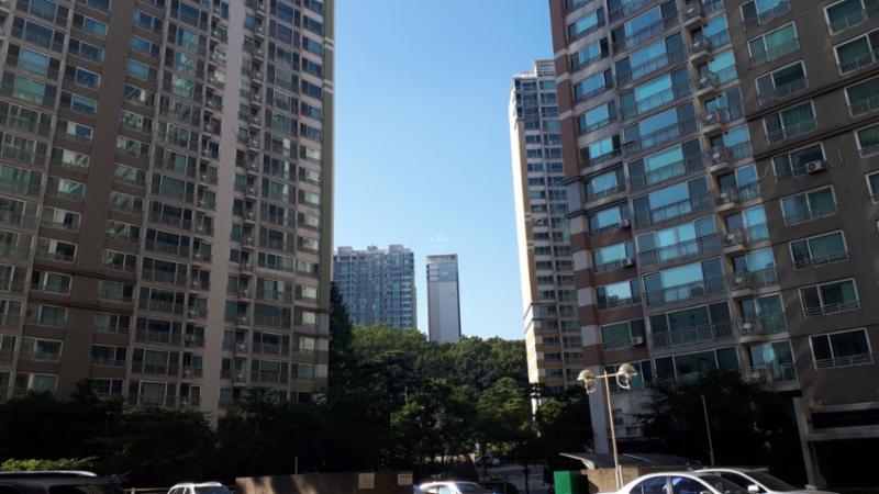 동간 거리가 넓어 프라이버시가 보호되는 단지에요