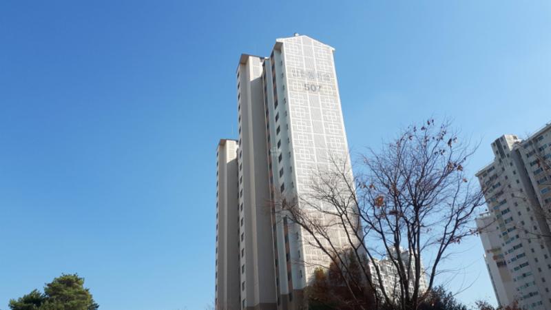 안화동마을주공5단지 아파트 단지 전경이에요