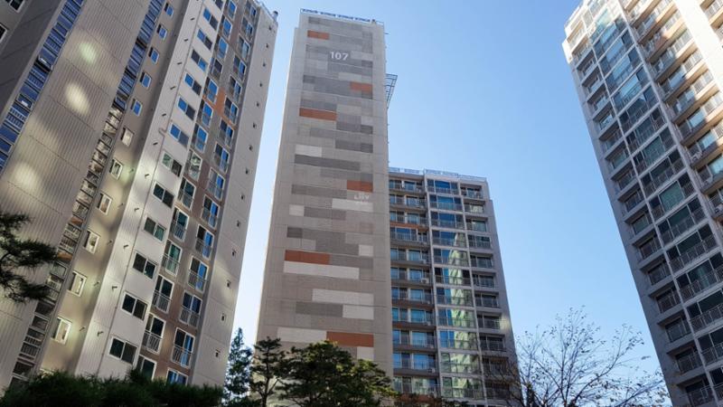 방배래미안아트의 단지전경이에요