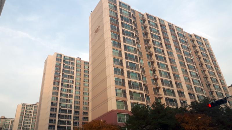 총 1,626세대, 22개 동으로 구성된 단지에요