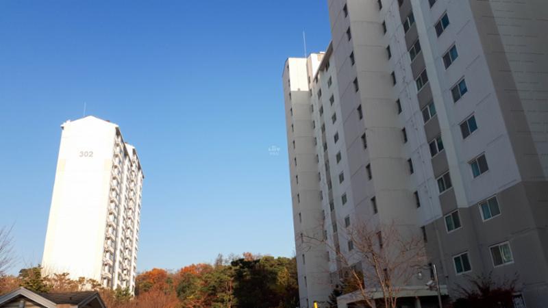 느치미마을주공뜨란채3단지 아파트예요