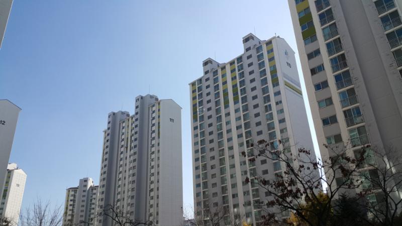 삼산타운1단지 전경이에요