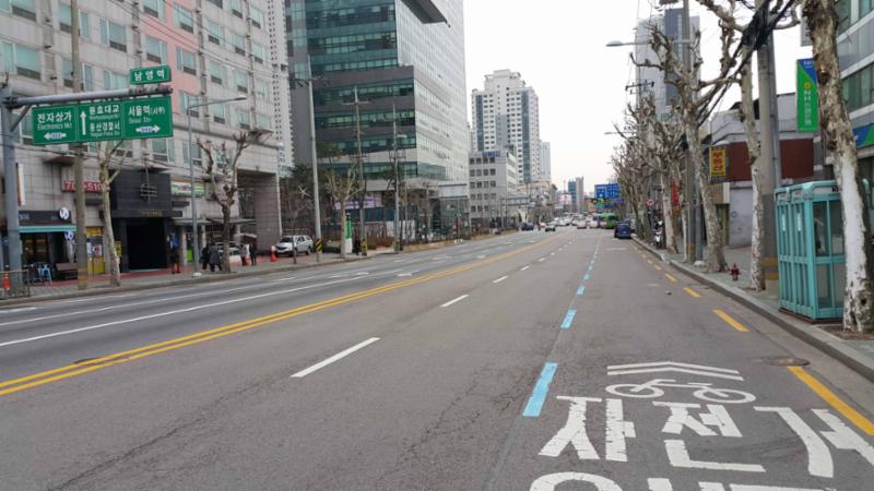 단지 주변 이용 가능한 도로입니다