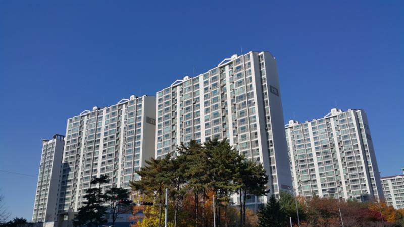 외부에서 바라본 단지 전경 입니다
