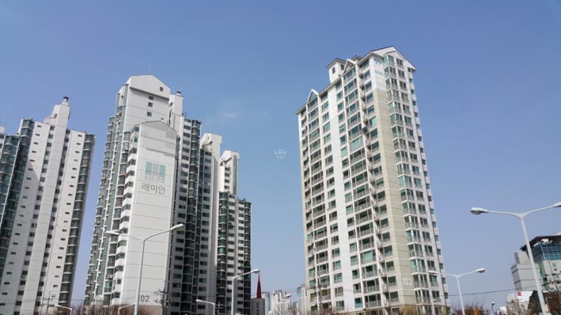 마포대림1차의 단지 전경이에요