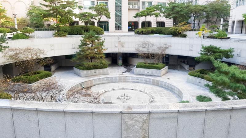 롯데캐슬클래식 단지조경이에요