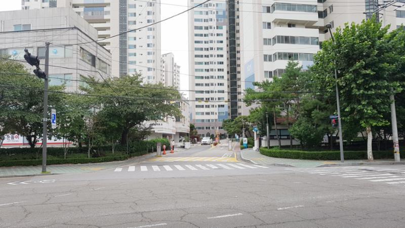 서강GS단지 정문이에요