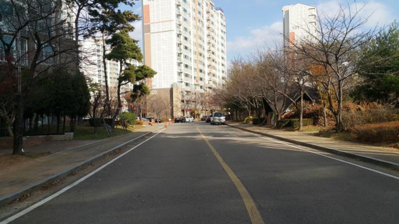 단지와 어울리는 단지 내 도로에요