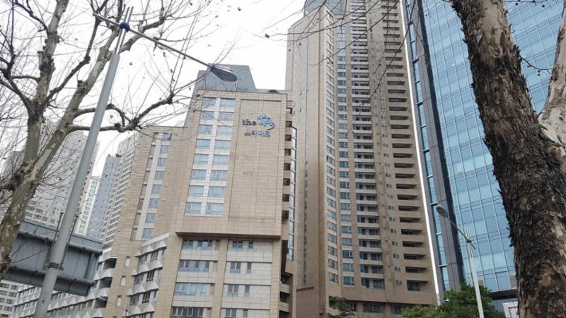 더샵스타파크 단지 전경이에요