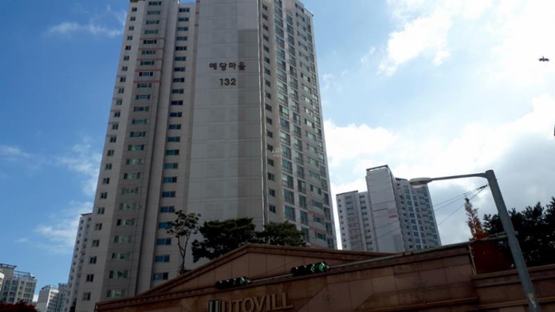 동탄예당마을신일유토빌의 단지 전경이에요