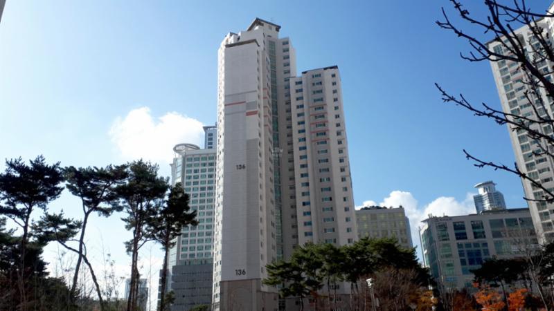 동탄예당마을신일유토빌의 단지 전경이에요