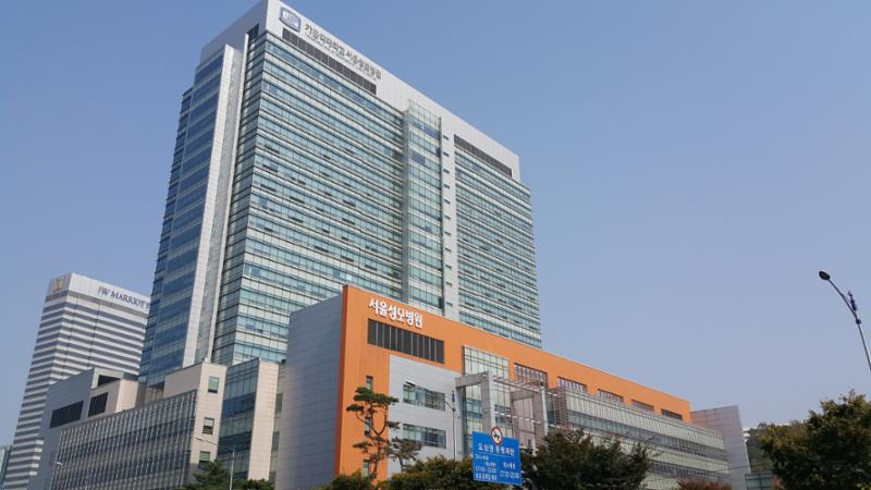 단지 근방에 있는 가톨릭대학교서울성모병원 입니다