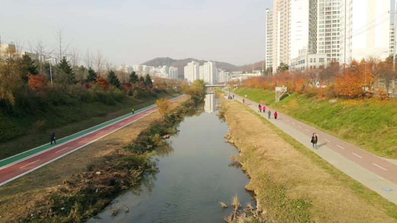 목감천입니다