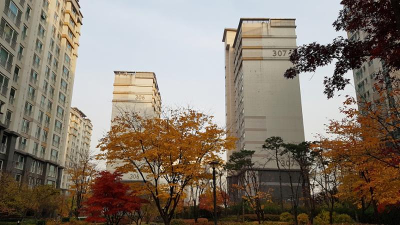 총 636세대, 13개 동으로 구성된 단지에요
