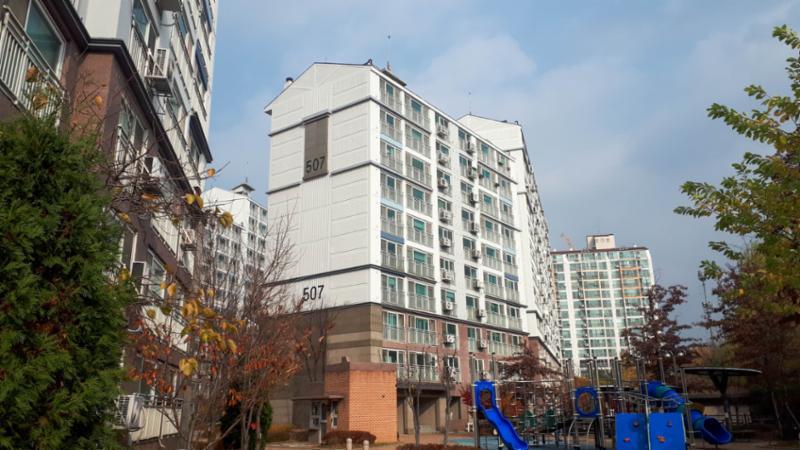 휴먼시아5단지단지 전경이에요