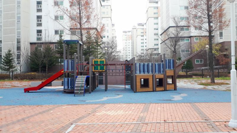 휴먼시아2단지 놀이터이에요