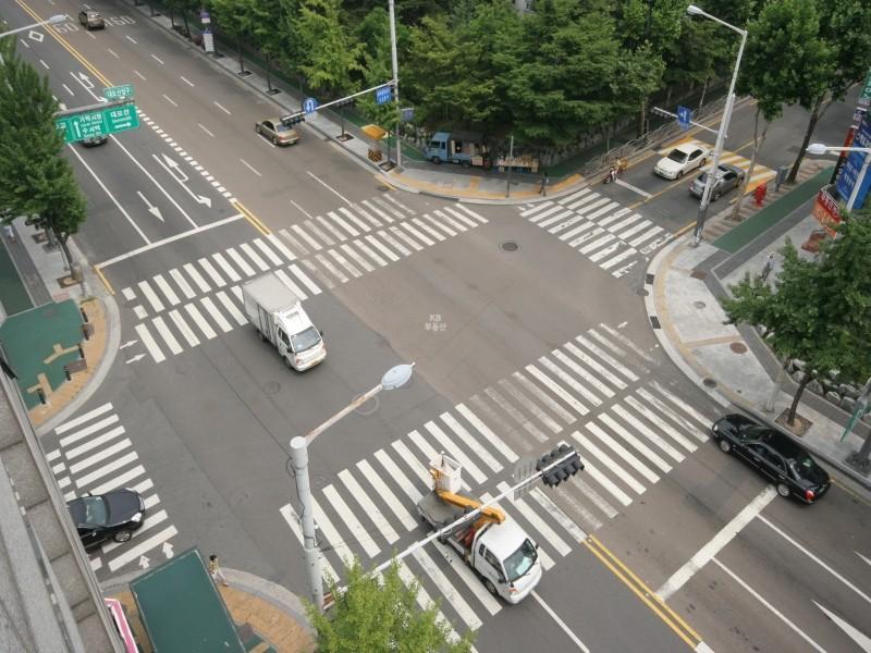 대모산사거리전경