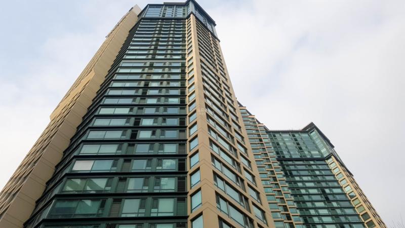 마포한화오벨리스크 깔끔하고 세련된 단지전경이에요
