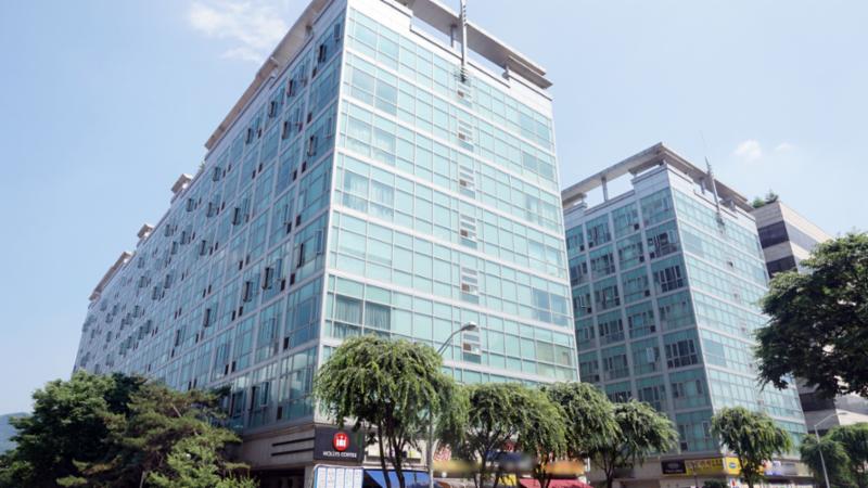 고급스러운 디자인과 차별화된 분위기로 단지의 품격을 한층 더 높이는 포스빌 단지전경 모습이에요