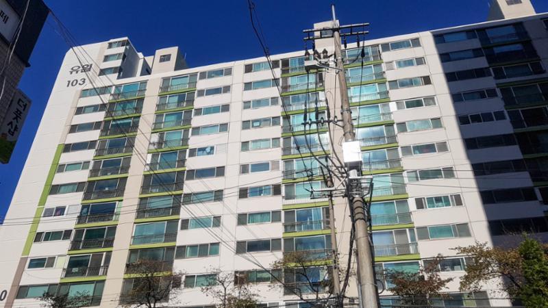 유원서초 총 주차대수는 416대이며 세대당 주차대수가 0