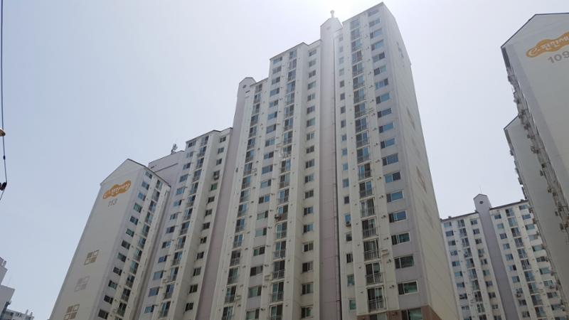 대림강변타운 단지 단지전경 모습이에요