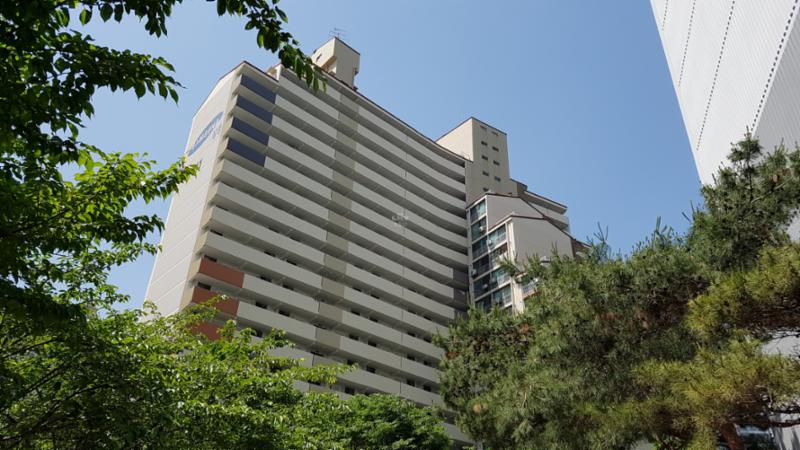 옥수삼성 단지 단지전경 모습이에요