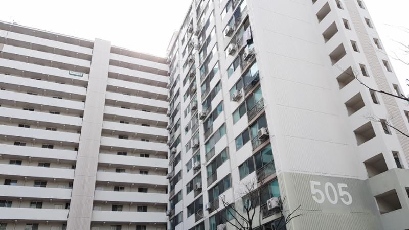 단지만의 특별한 외관 디자인으로 깔끔하고 세련된 전경사진이에요