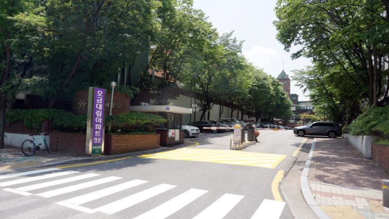 대림아파트 정문이구요