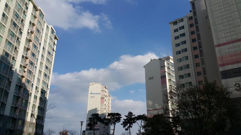 오정생활휴먼시아3단지 전경입니다