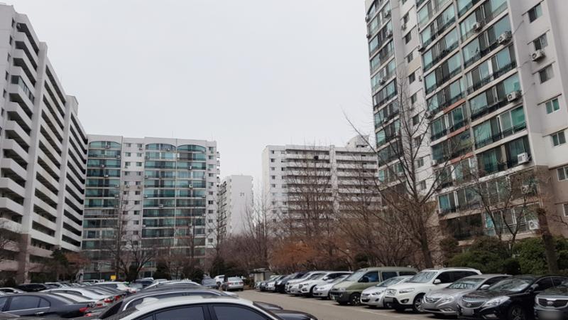 장미2차의 단지전경이에요