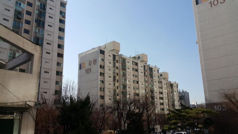 다른 각도에서 바라본 단지전경이에요