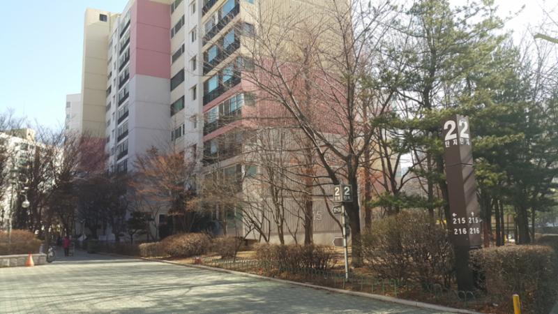 목동신시가지2단지 출입구 입니다