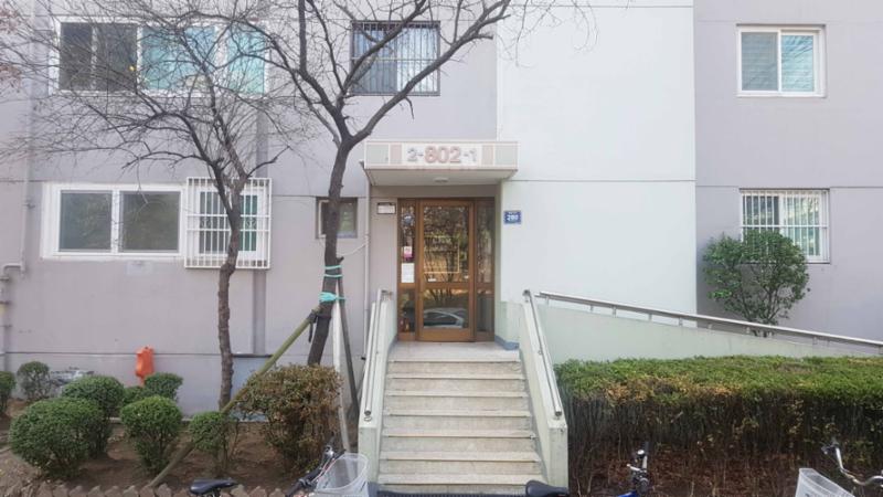 목동신시가지8단지 공동현관 입니다