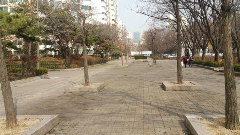단지와 어울리는 단지내도로 입니다