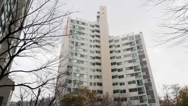 내부에서 바라본 단지 전경 입니다