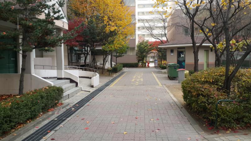 단지와 어울리는 단지내도로 입니다