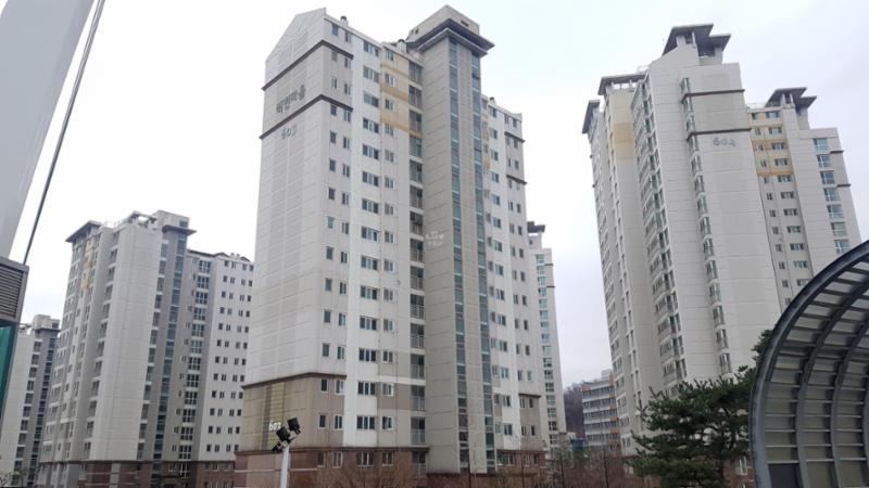 백현6단지휴먼시아 단지 전경이에요