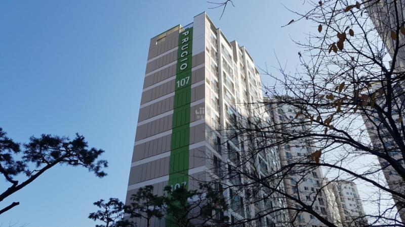 단지전경 모습이에요