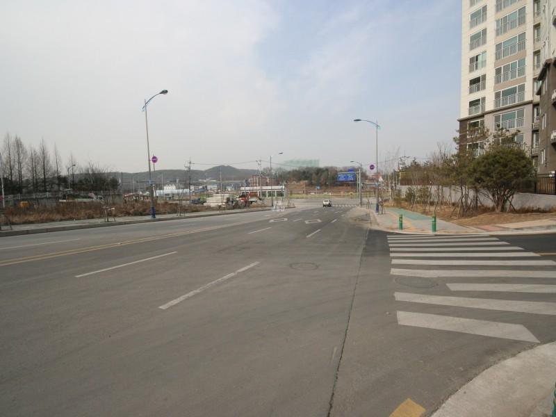 정문앞도로